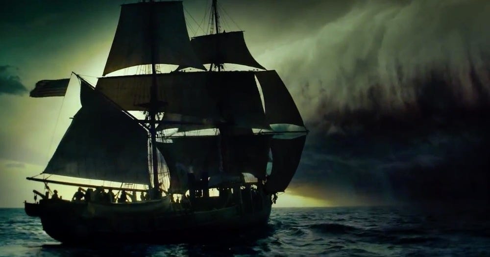 Poster image from the forthcoming film In The Heart of the Sea (Moby Dick)