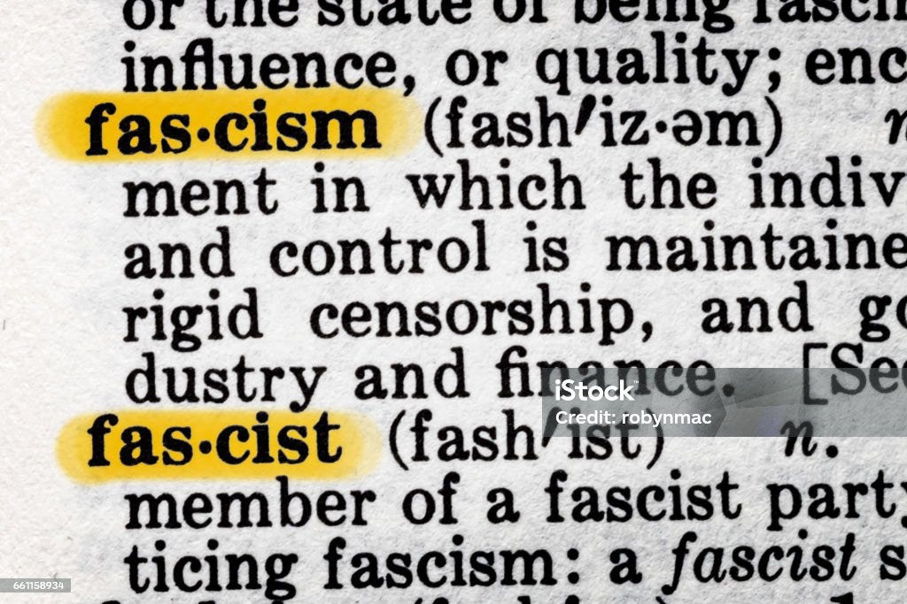 Fascism Dictionary Definition Stock Photo - Download Image Now ...