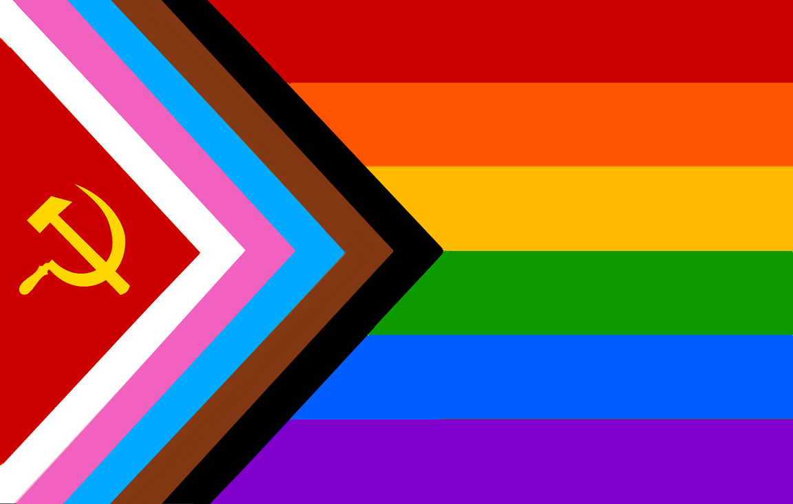 Communist Progress Pride Flag : r/leftistvexillology