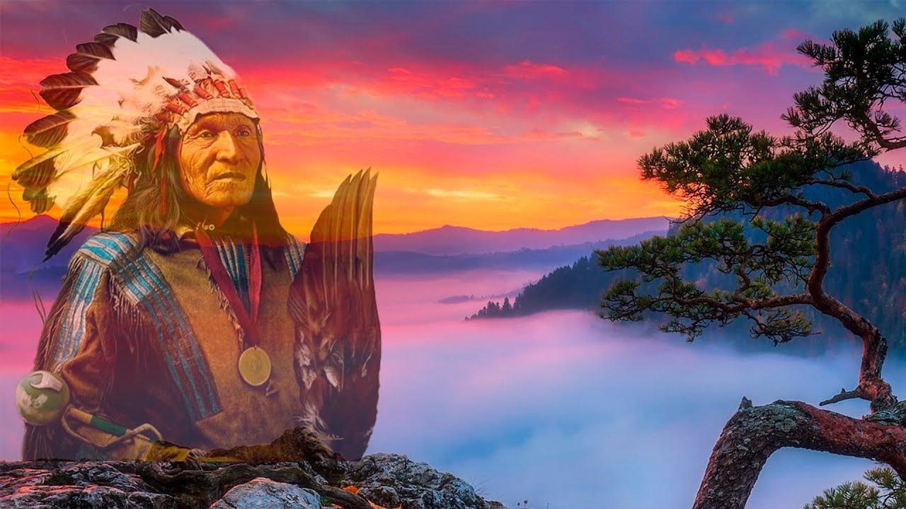 Native American Music - Tribal Drums & Flute -Music for Deep Meditation. -  YouTube