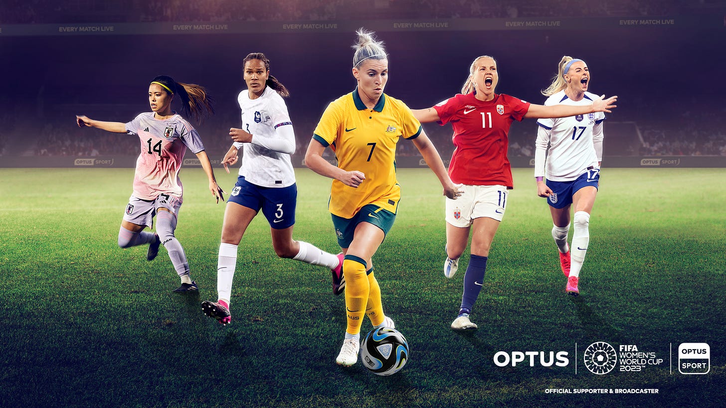 Optus named as official supporter for the FIFA Women's World Cup 2023