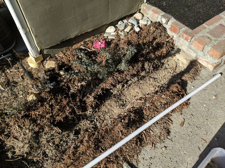 Check level of Trench