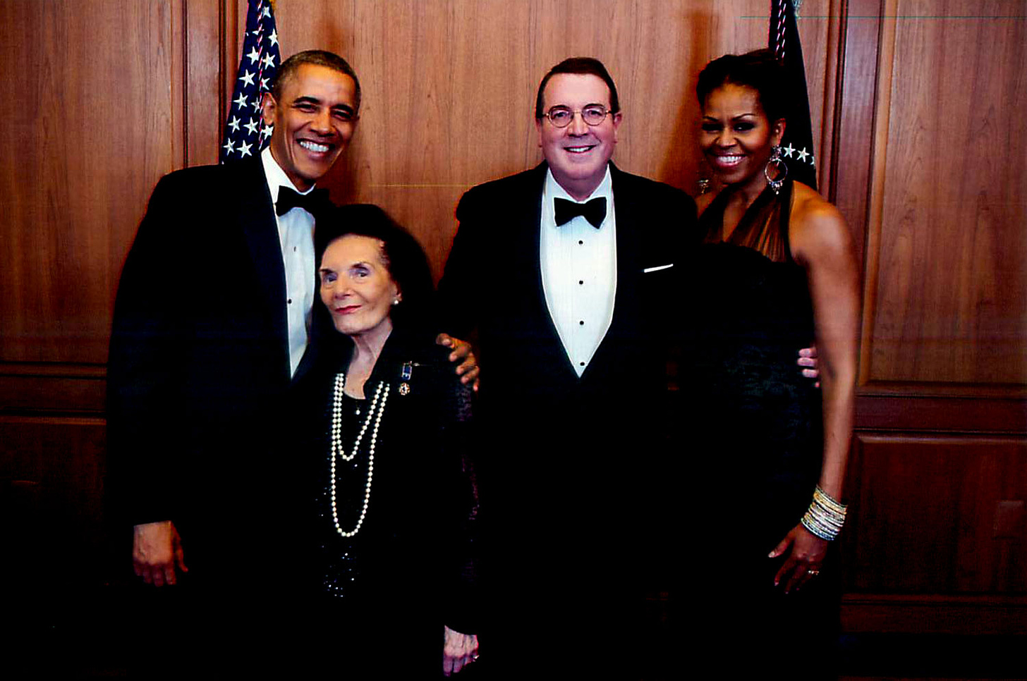 Frances and the Obamas