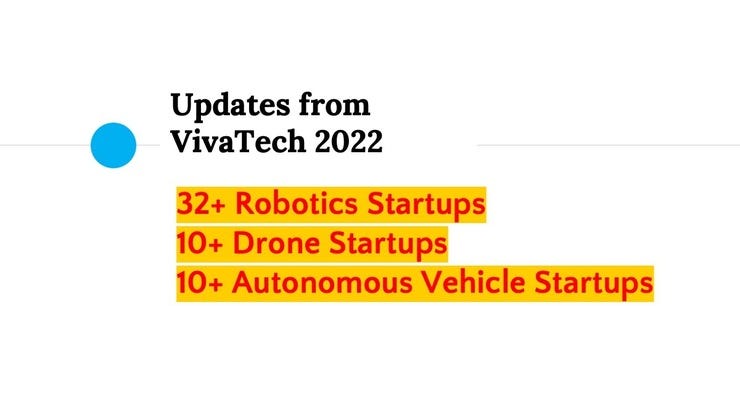Of hundreds of startups at VivaTech 2022, there were more than 52 robotics