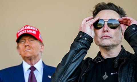 Donald Trump and Elon Musk