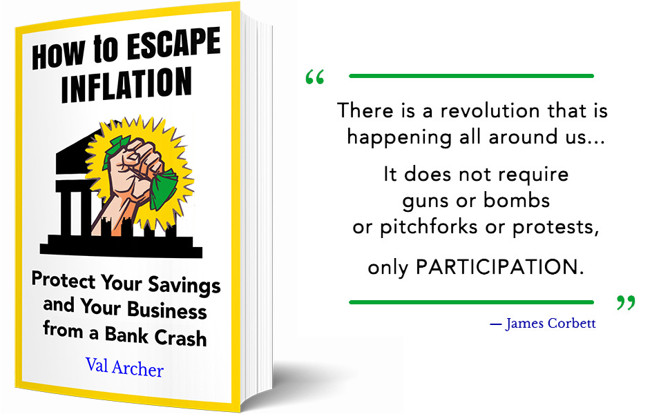 Val's book: How to ESCAPE INFLATION
