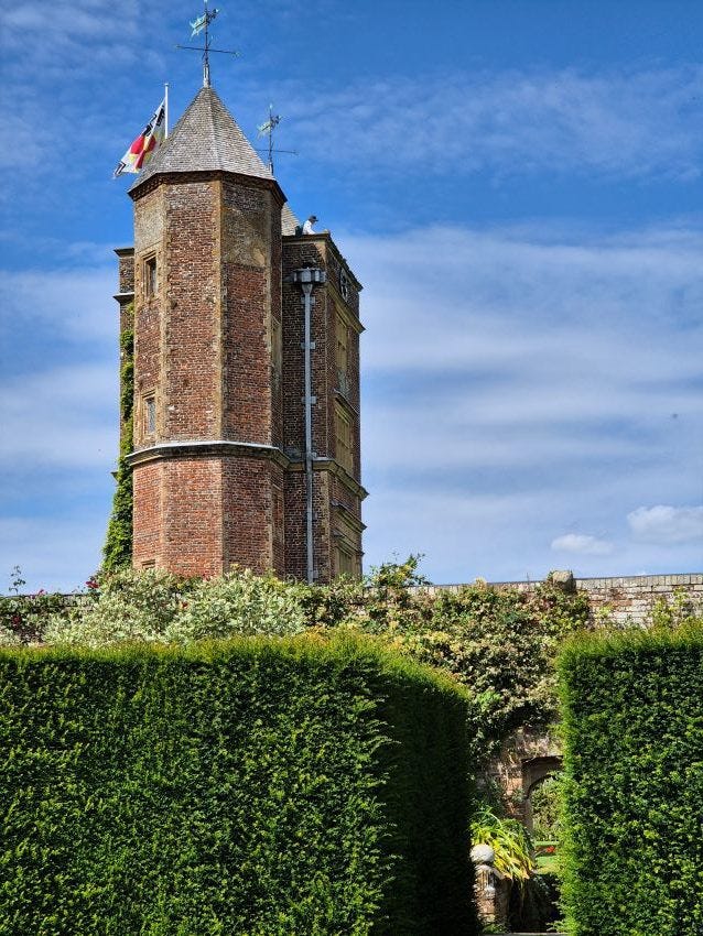 The Tower at Sissinghurst Castl copyright Anne Wareham 
