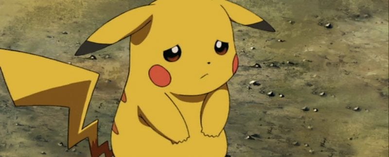 sad pokemon go pikachu