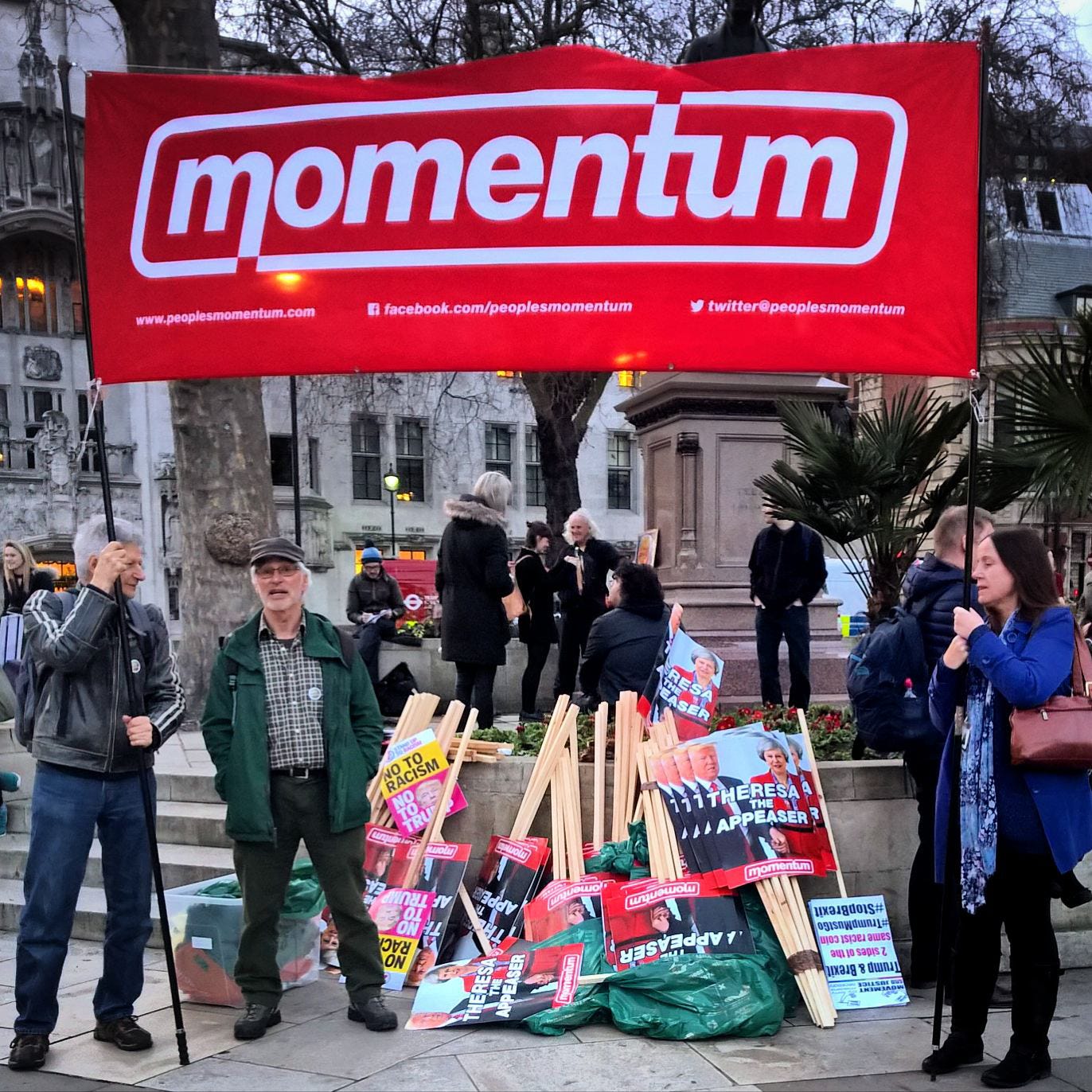 File:Momentum at the Stop Trump Rally (32638700770).jpg - Wikimedia Commons