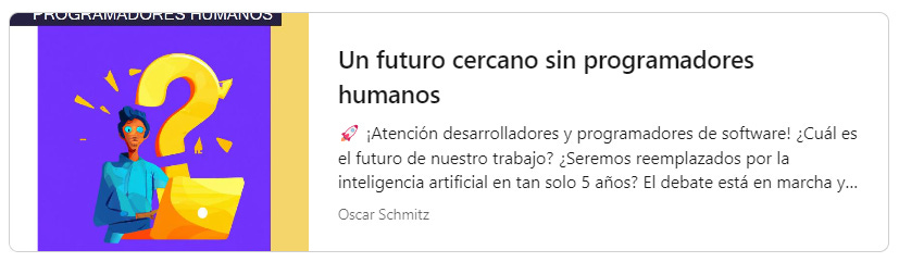 El futuro cercano sin programadores humanos