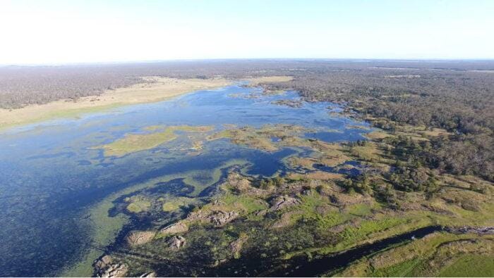 Lake Condah within the The Budj Bim Cultural Landscape