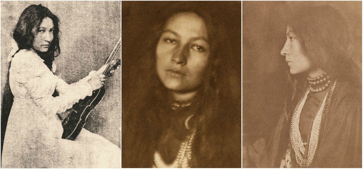 10 Breathtaking Portraits of Sioux Indian and Activist Zitkala Sa Taken by  Gertrude Kasebier From the Late 19th Century ~ Vintage Everyday
