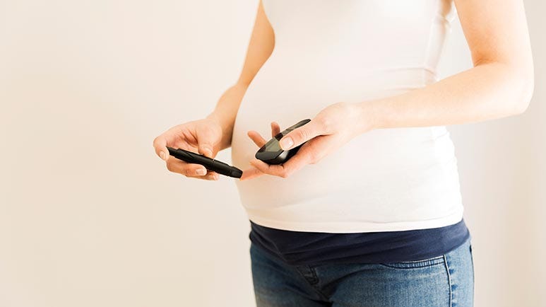 gestational diabetes diagnosis pregnant women