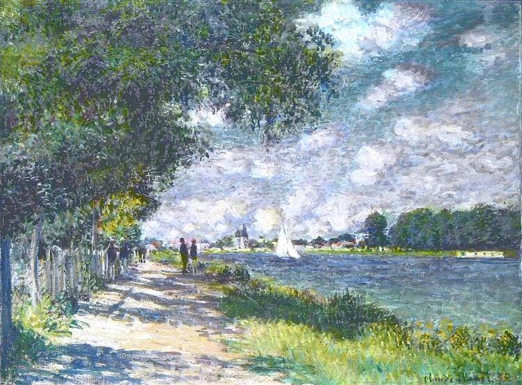 The Seine at Argenteuil, 1875 - Claude Monet - WikiArt.org