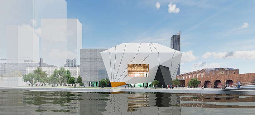 the factory: OMA-designed cultural venue in manchester moves ahead