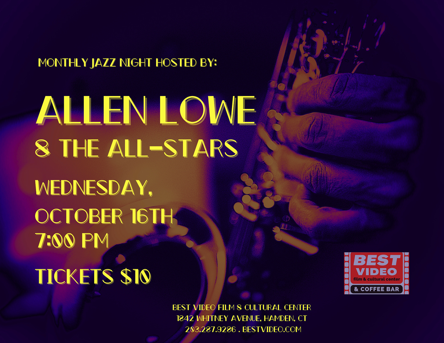 Jazz Night: Allen Lowe &amp; The All-Stars