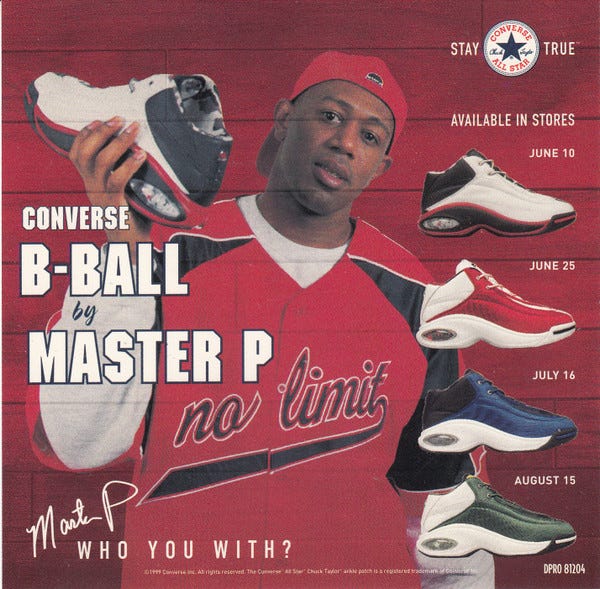 Master P – Converse B-Ball (1999, CD) - Discogs