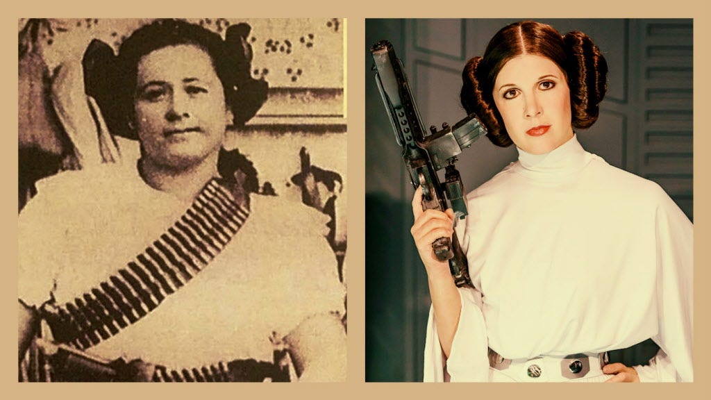 Princess Leia's legendary hairdo was inspired by Mexican revolutionary women