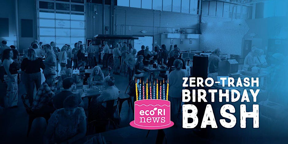 ecoRI News Zero-Trash Birthday Bash