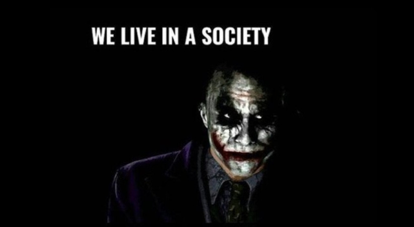 The "we live in a society" meme, explained