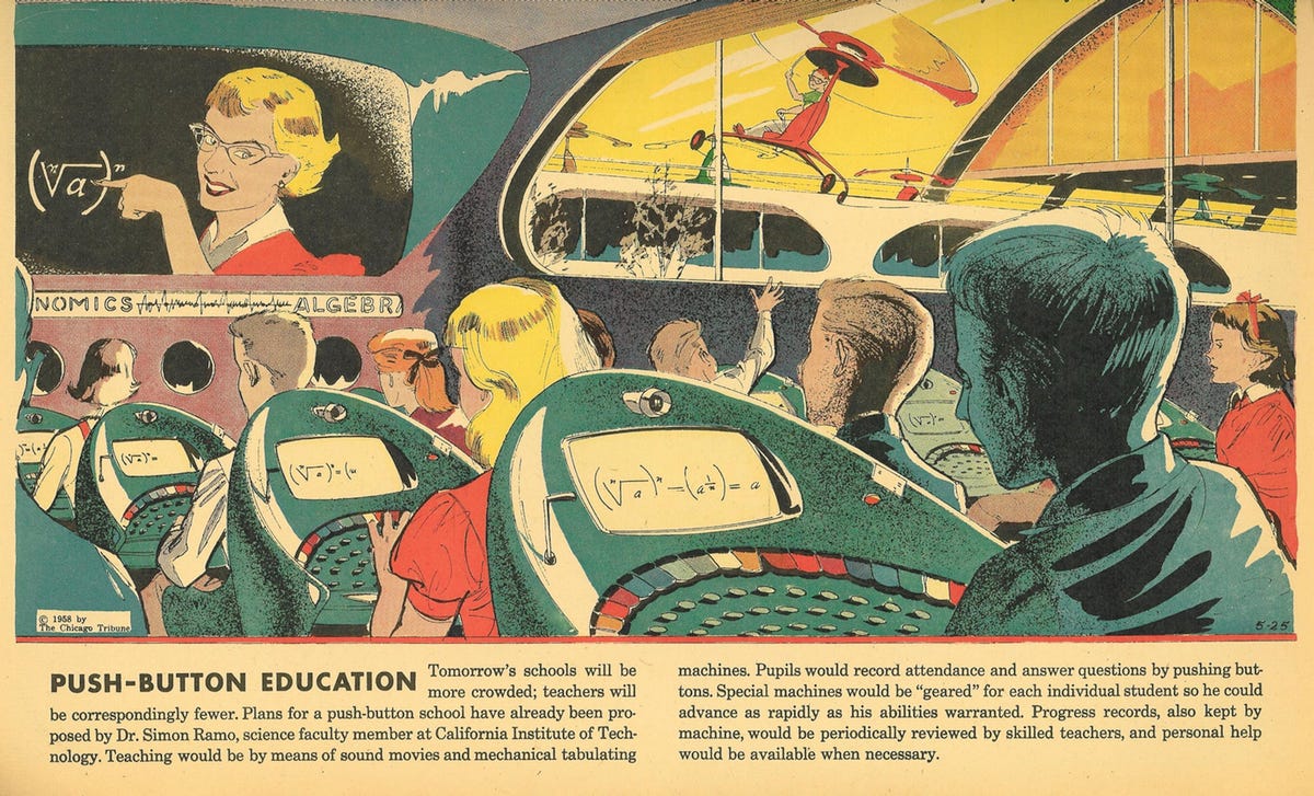 The Push-Button School of Tomorrow (1958) — Paleofuture