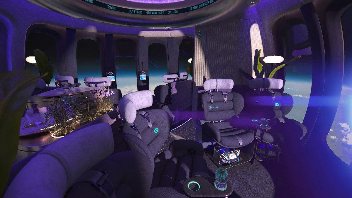 Spaceship Neptune Interior