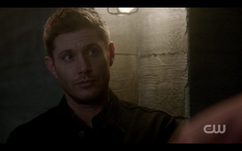 dean winchester talking catherine zeta jones superantural 1308