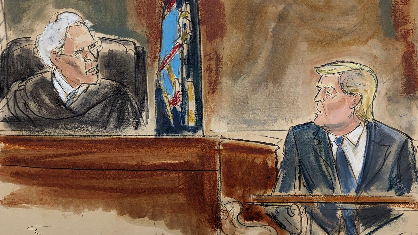 Trump fined $10,000 in N.Y. fraud trial for violating gag order
