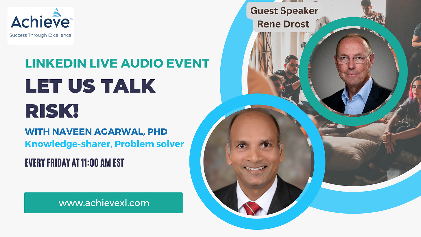 Let's Talk Risk! with Dr. Naveen Agarwal