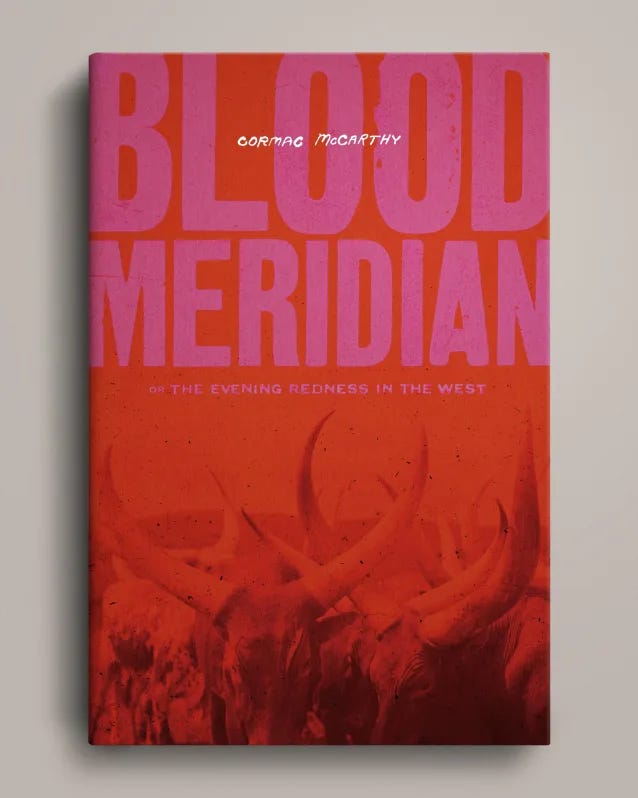 Blood Meridian by Cormac McCarthy, design by AGILITY