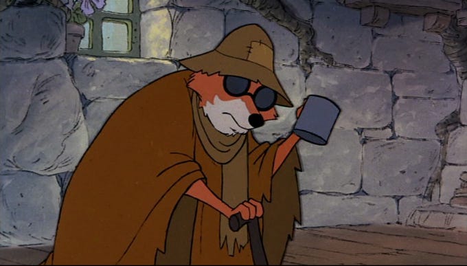 Robin Hood blind fox Blank Template - Imgflip