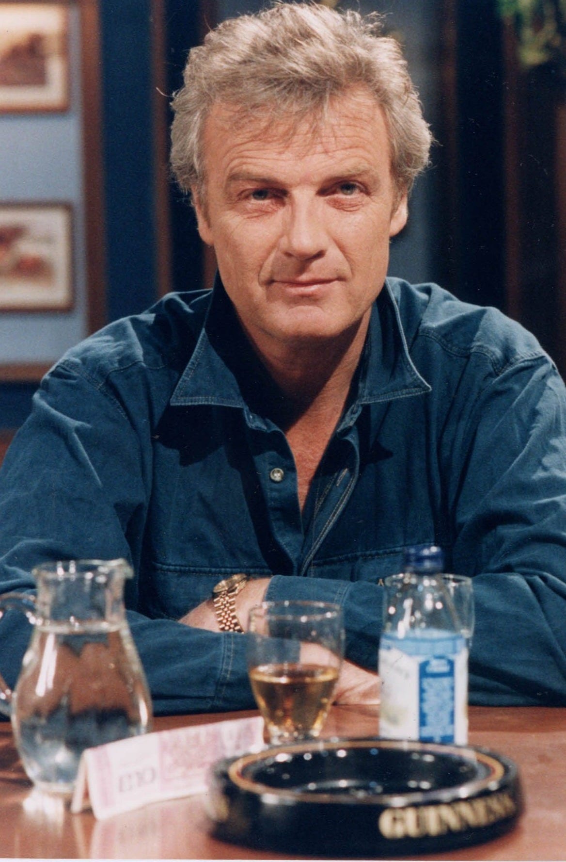 Emmet was best known for his role as Dick Moran on RTE's Glenroe