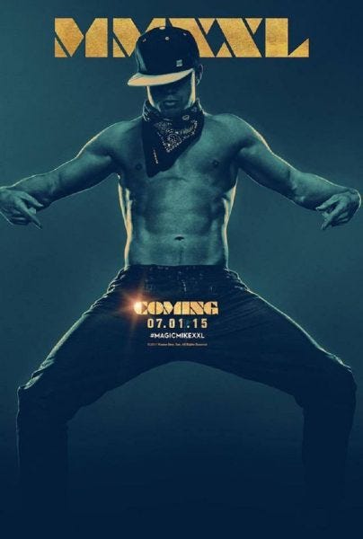 magic mike channing tatum poster coming 2015