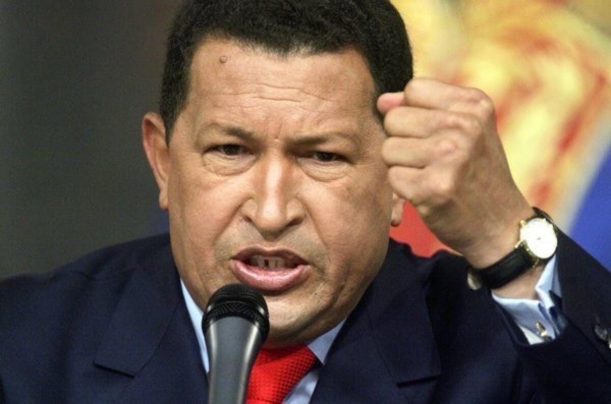 President Hugo Chavez dies at 58; hero to Venezuela's poor - Los Angeles  Times