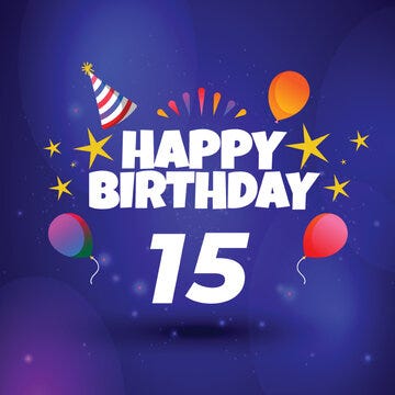 Happy 15Th Birthday Images – Browse 3,958 Stock Photos, Vectors, and Video  | Adobe Stock