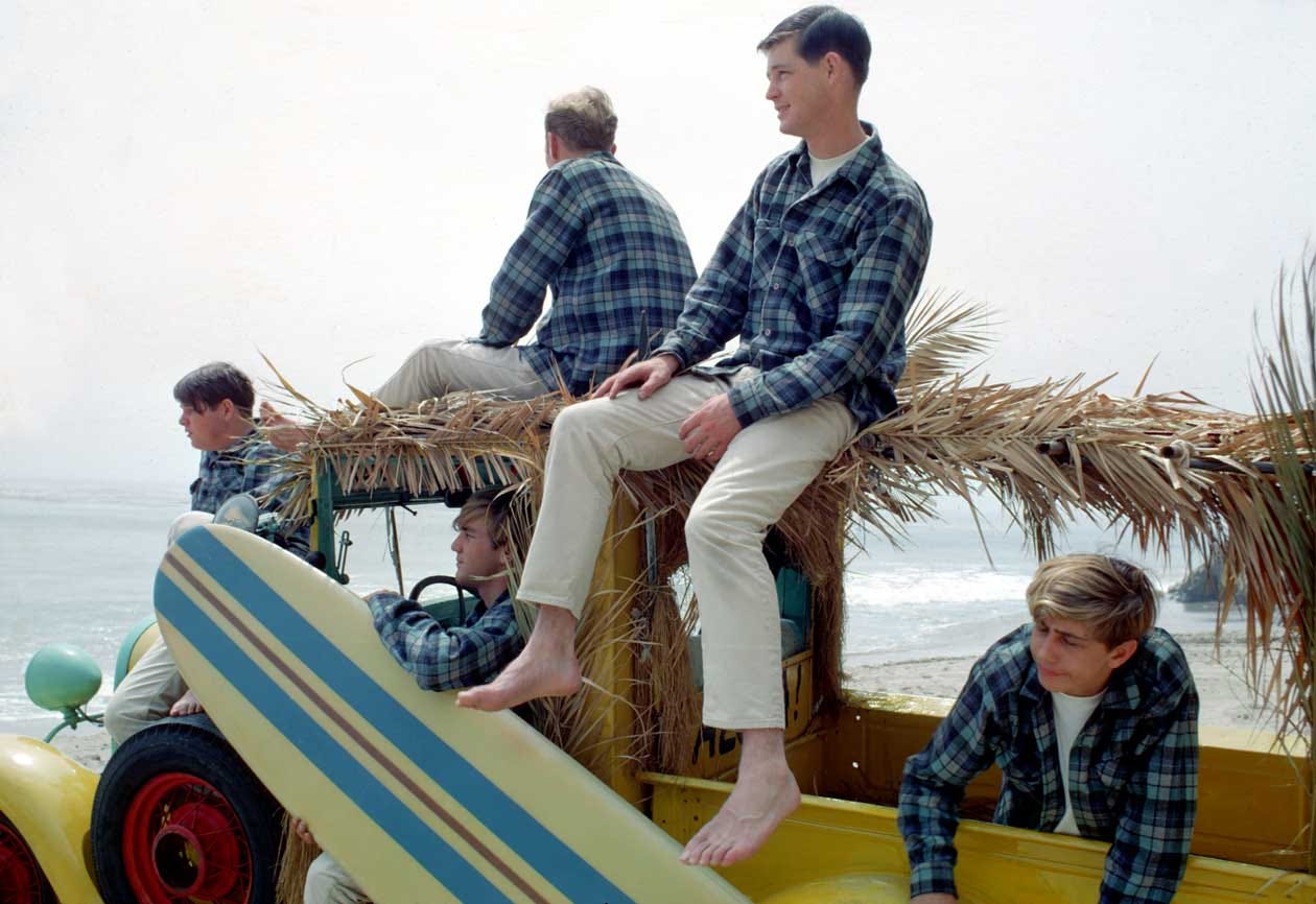 The Beach Boys in Pendleton Board Shirts, 1962 » BAMF Style