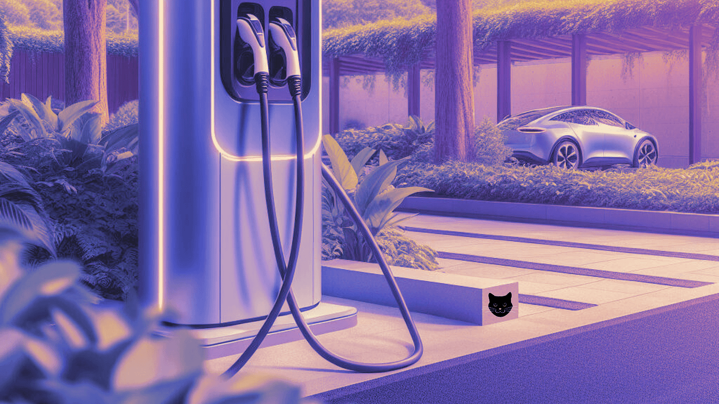 Image of EV charging station