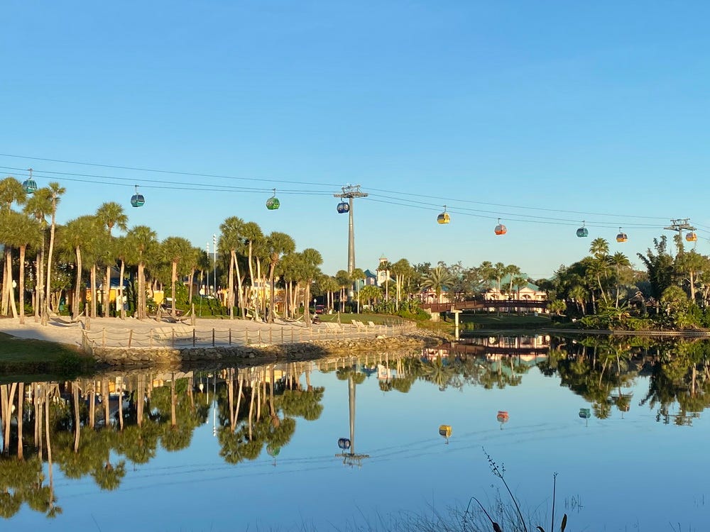 Disney Skyliner at Caribbean Beach Resort