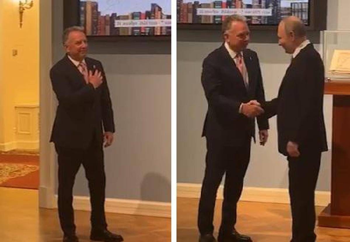 Witkoff's hand over his heart in front of Putin: symbolic gesture ignites  debate – LiberoReporter