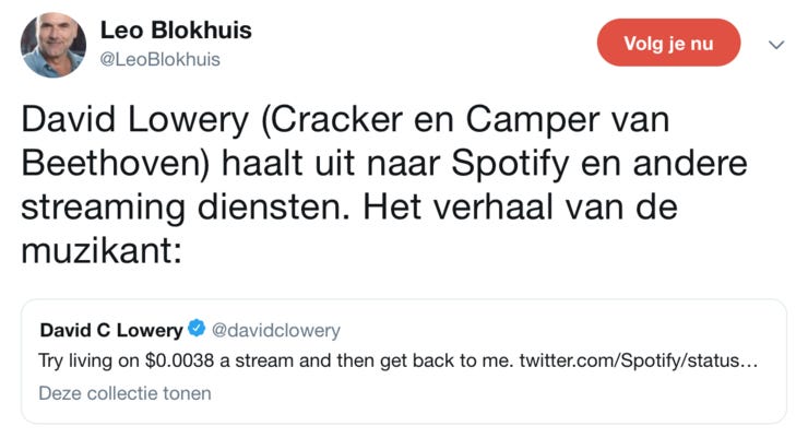 Bovenstaande afbeelding linkt naar de gehele tweetwisseling