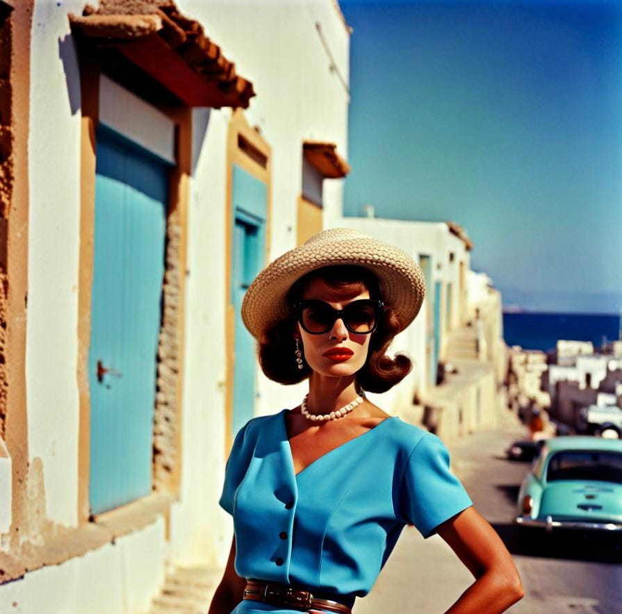 Ibiza style in the 60s