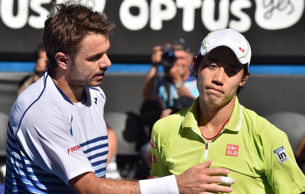 Kei Nishikori vs Stan Wawrinka 2016 US Open preview prediciton tennis images