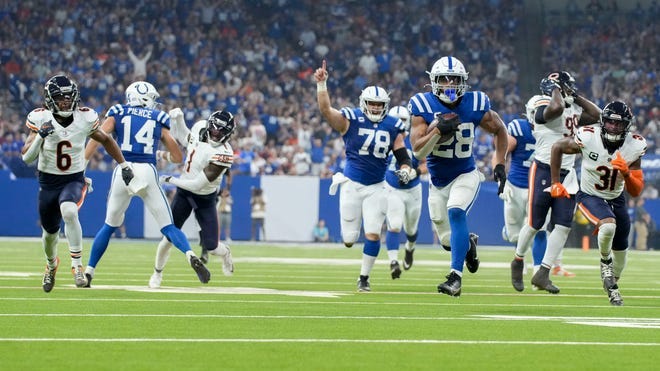 Colts vs Bears recap: Jonathan Taylor scores 2 touchdowns