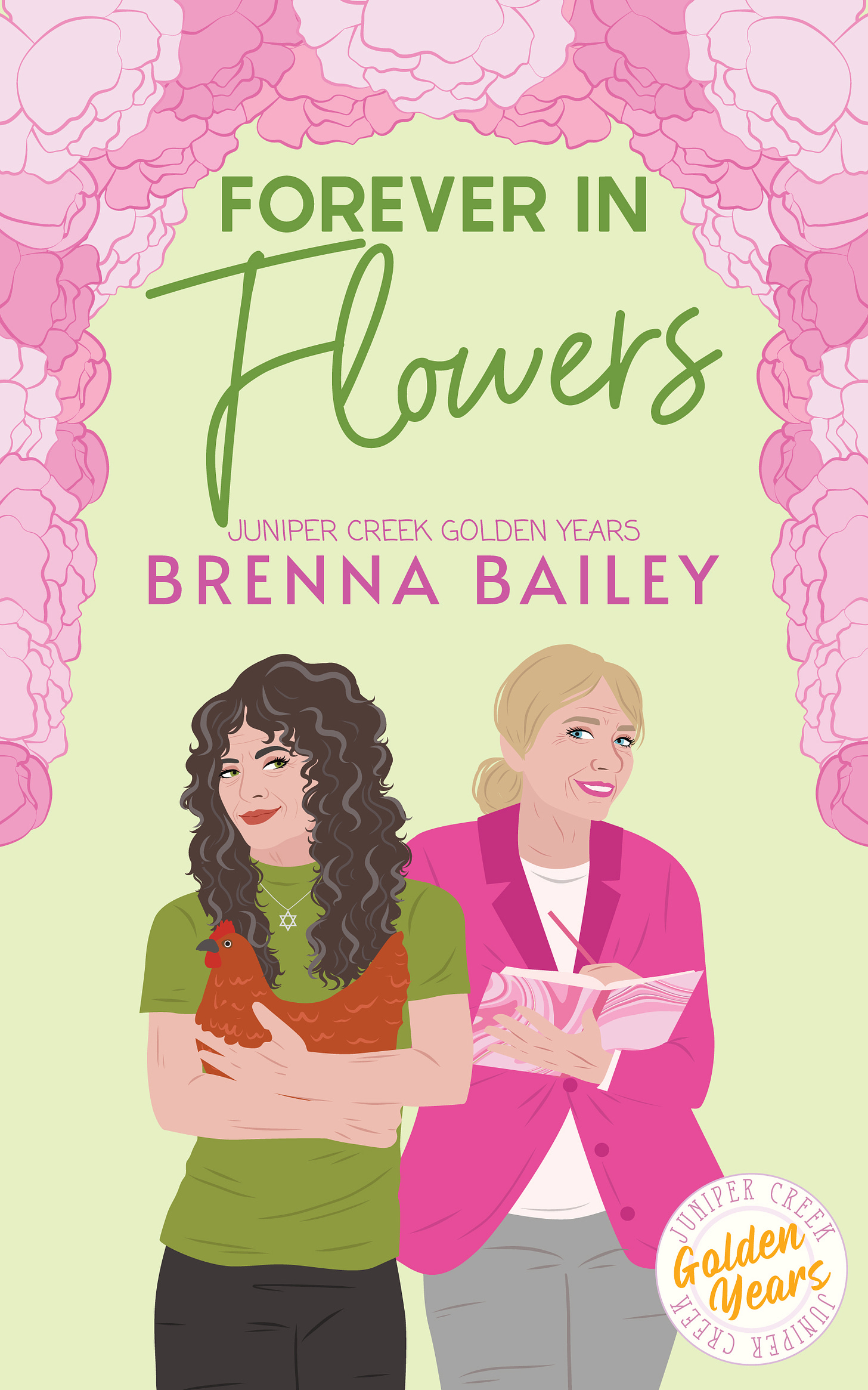 Book Cover Forever Flowers