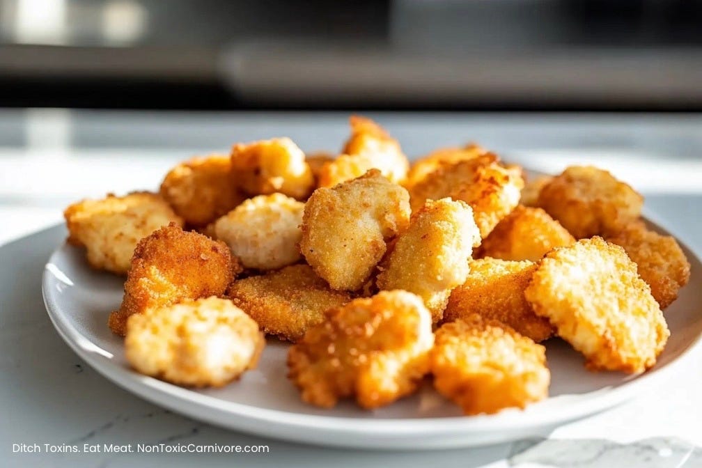 Easy Carnivore Chicken Nuggets: No Breadcrumbs, Low-Carb and Keto