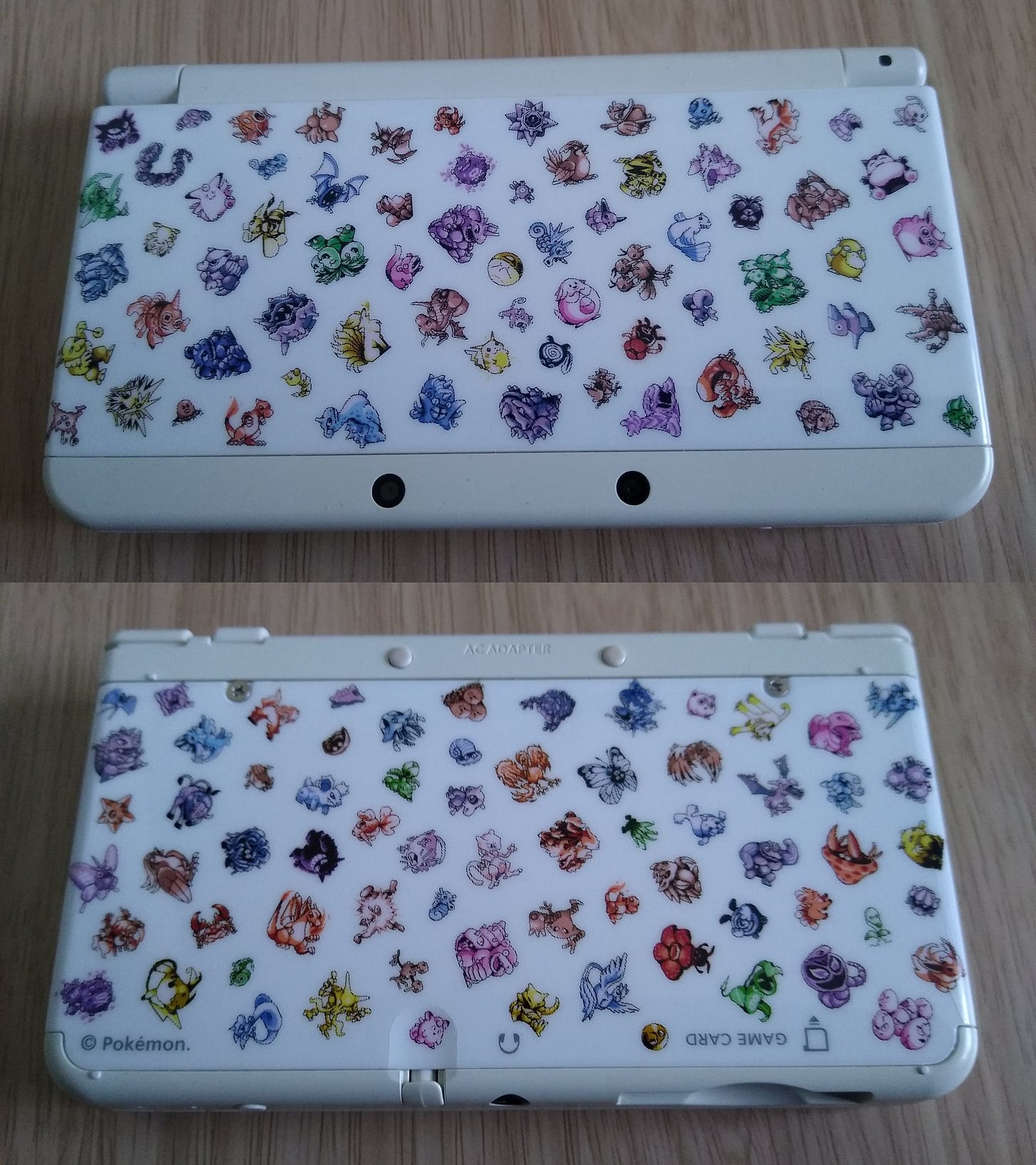 New 3DS Cover Plate (Pokémon Sprites)