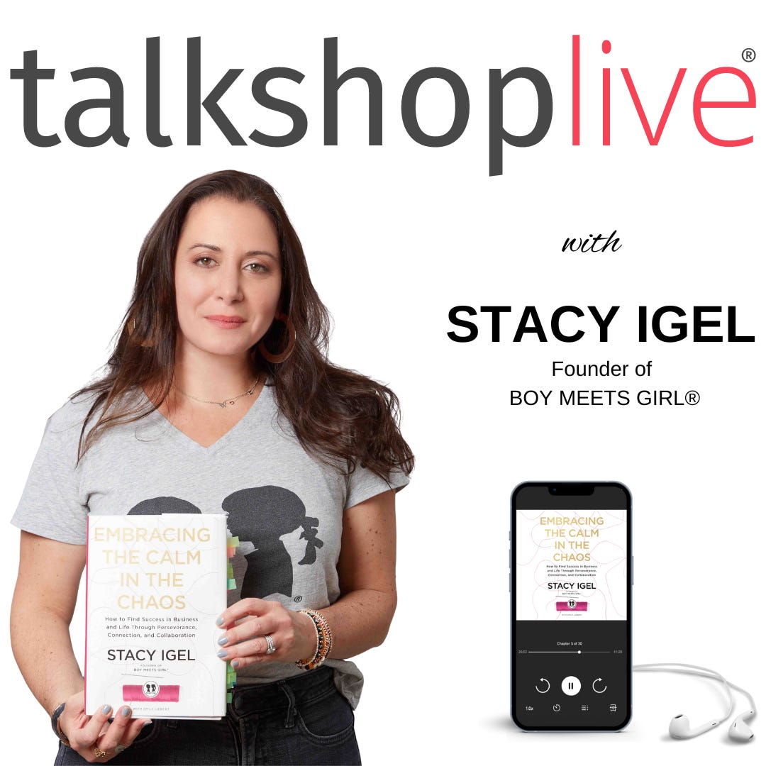 Stacy Igel on Talk Shop Live 
