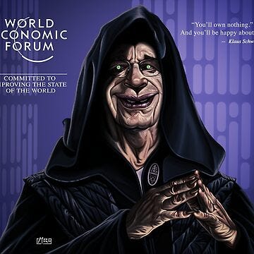 Emperor Klaus Schwab" Poster for Sale by maxmarinart | Redbubble