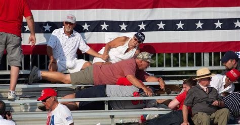 Senate candidate describes chaos at Trump rally after shots fired: "It ...