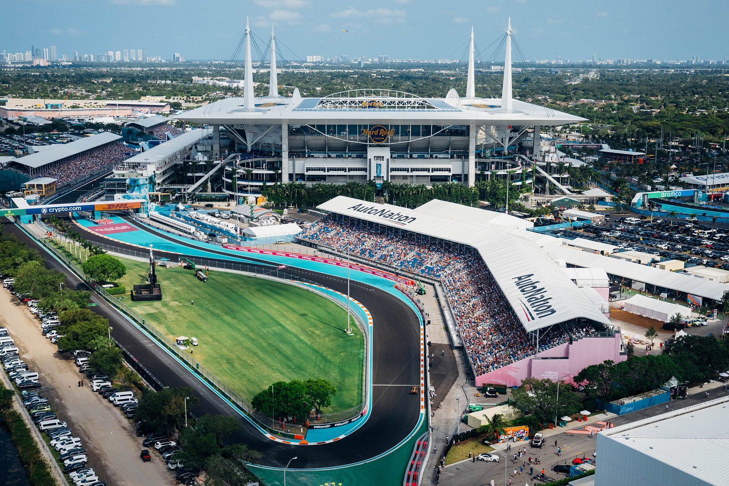 Turn 18 Grandstand - F1 Miami Grand Prix 2024